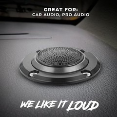 High Performance 1-Inch Super Bullet Tweeter – 280 Watts with Neodymium Magic