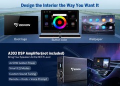Eonon UX7A Plus 10.1″ IPS Android 14 4+64G 2DIN GPS CarPlay Car Stereo Radio DSP