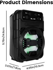 Bluetooth Speaker radios Portable am fm Speakers Bluetooth Wireless Portable….