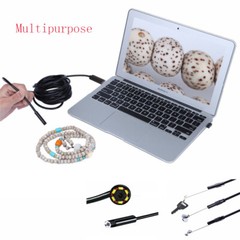 1M 6LED USB Waterproof Endoscope Borescope Mirco Snake Inspection Camera