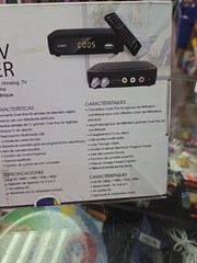 Coby CSTB-600 TV Digital Converter with Remote