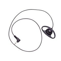 Listening Only Earphone with 3.5mm Plug for Speaker Microphone