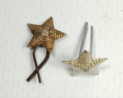 Vintage Lot 8 pcs Collectible Soviet Aluminum Small Badges-Emblems for Clothing