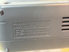 Sony ICF-36 Portable AM, FM Radio – BRAND NEW – AC or battery