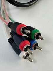 STEREN 6′ Component Audio Video Cable Wire 5 RCA Red Green Blue RGB HDTV DVD VCR