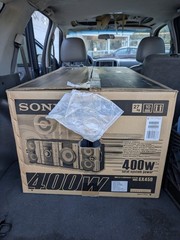 Sealed Sony MHC-GX450 Mini HiFi Stereo System 400W (2004) Limited #3076/3600 NEW