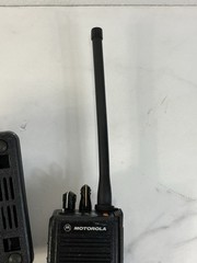Lot of 2 HO1KDC9AA3DN Motorola HT1000 Radio & One Charger. See Description