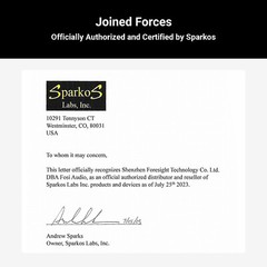 SPARKOS LABS SS3602 Discrete Dual for BT20A PRO and V3 high-end audio components