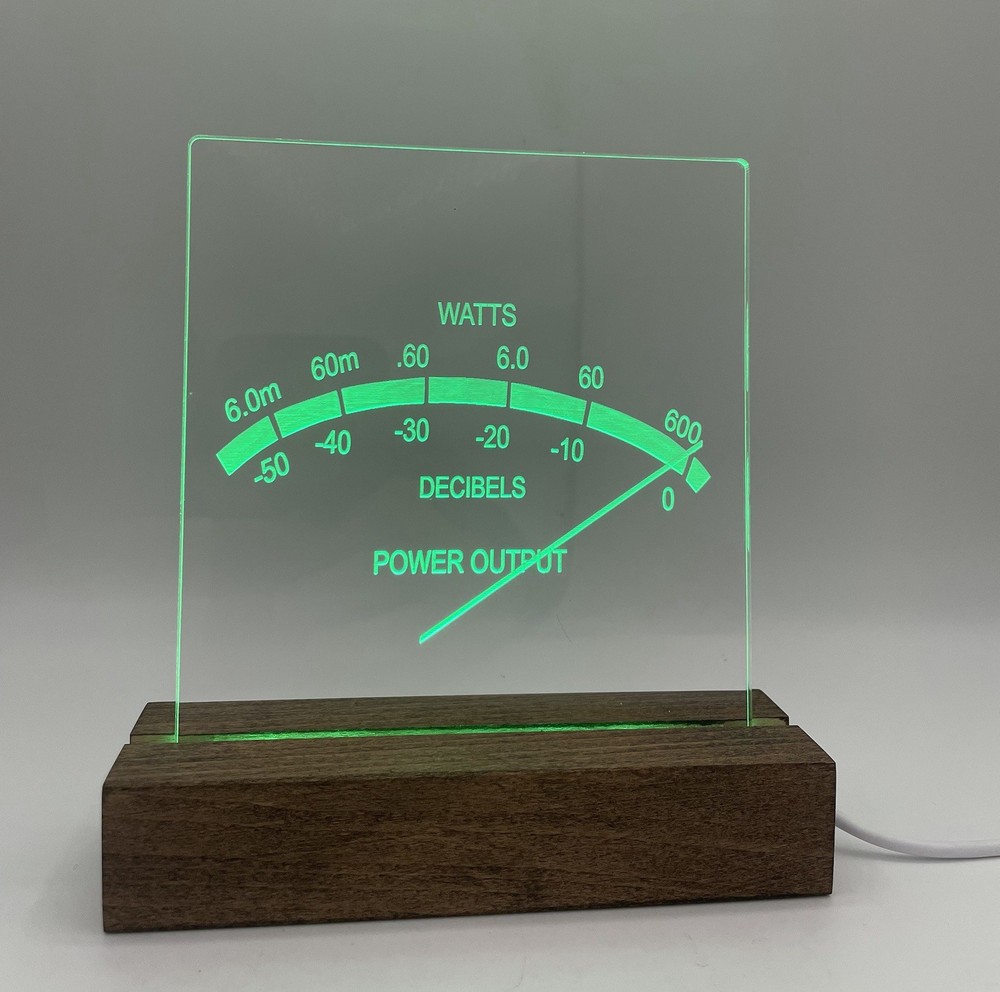 McIntosh Meter 600 WATT LED Sign Amplifier Audiophile Music Room
