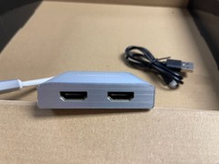 Displayport to Dual HDMI MST DP to 2 HDMI Converter Adapter 4K Laptop Desktop