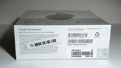 Google Chromecast 3rd Generation GA00439-US Streaming Media Player New Sealed