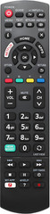 Exact Replacement TV Remote for Panasonic TVs