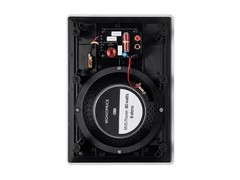 2-Way Carbon Fiber In-Wall Speakers – 8 Inch (Pair) with Paintable Magnetic Gril