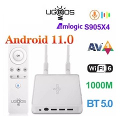 UGOOS AM7 TV Box Amlogic S905X4 Android 11 TV Box 4GB DDR4 32GB ROM