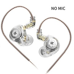 Kz Edx Pro Earphones Dynamic in Ear Monitor Hifi Wired Headphones Bass Stereo Ga