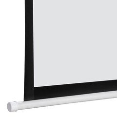 1:1 Projection Projector Screen Manual Pull Down Matte HD Movie Theater 120″