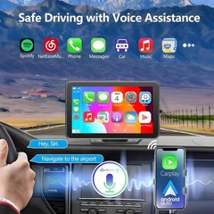 Car Truck GPS Navigation 7 Inch Touch Screen 2026 Maps Spoken Direction
