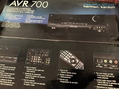 Harman Kardon AVR 700 A/V Receiver 5x 75w 5.1 Channel HDMI 3D New Sealed Box