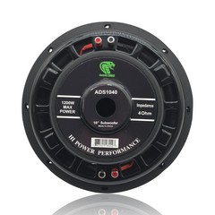 4 Pcs Audio360 ADS1040 10″ Shallow Mount Subwoofers + AD6525M Speakers Bundle