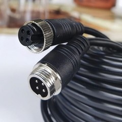 4Pin Aviation Extension Cable For Rear View Backup Camera Truck Trailer Caravan