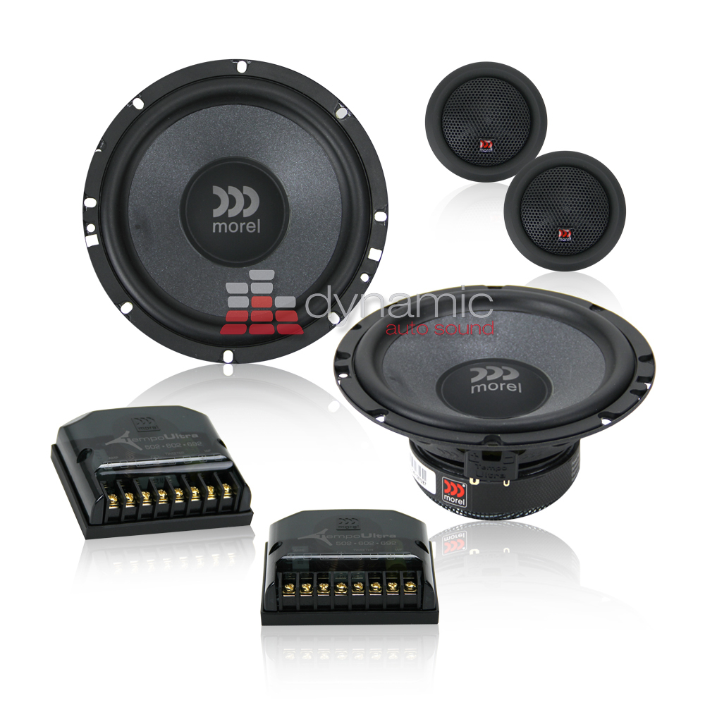 Morel Tempo Ultra 602 Car Audio 6-1/2″ 2-Way 4 ohm Component Speaker System New