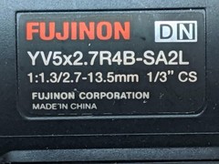 Lot Of 10 CCTV Lenses FUJINON, COMPUTAR, PELCO, RAINBOW – Mixed CS/C, Untested