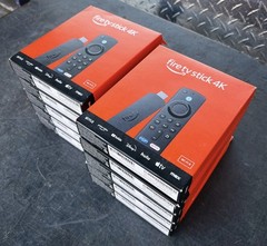 LOT of 10 Amazon Fire TV Stick 4K Ultra HD 2nd Gen Wi-Fi 6 Alexa Voice Remote