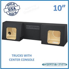 Chevy Silverado Regular / Single Cab 10″ Sub Box Subwoofer Enclosure Solo Baric