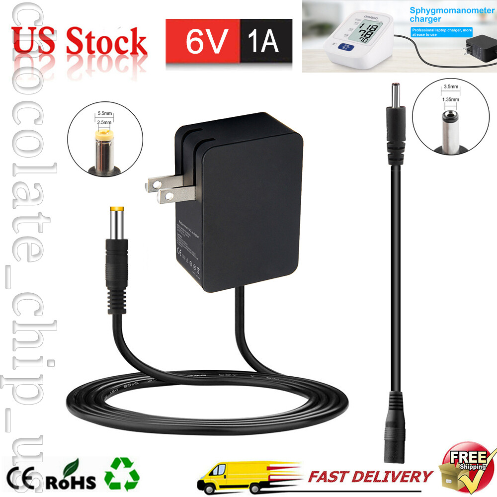 AC Adapter for Omron HEM-ADPTW5 HEM-712CN2 BP742 BP760 BP785 Pressure Monitor