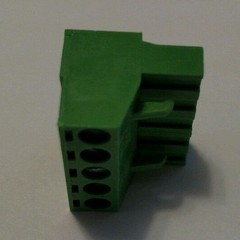 5 pin – 5.00mm Pluggable Quick Connector – Terminal Block – Phoenix Plug