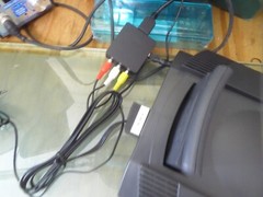 Atari Jaguar composite AV cable 3ft.