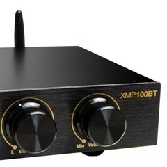 OSD XMP100 GEN2 2x100W Class D Stereo Amplifier w/ Bass & Treble Control, 90 dB