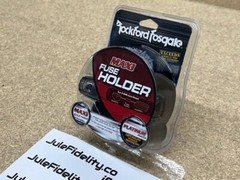 Rockford Fosgate RFFMXI Inline MAXI Fuse Holder 4 AWG / 8 AWG Car Audio