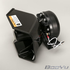 Booyu 200W High-Performance PA Siren Horn Speaker 180 Degree Design 8 Ohms