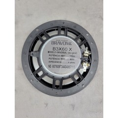 Bravox B3X60 X Triaxial 6″ 6.5″ Car Speakers 100W Max 50W RMS 4 Ohm Pair Brazil