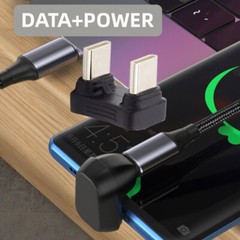 USB-C Type C Male to Male Adapter 480Mbps Coupler Extender Power Data Adapter