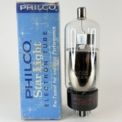 (1) Tested Philco Star Light 6DQ5 Tube with Box Code 66-17 Beam Power Tube