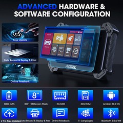 BIDIRECTIONAL OBD2 SCANNER BLUETOOTH CAR DIAGNOSTIC TOOL ACTIVE TEST FULL SYSTEM