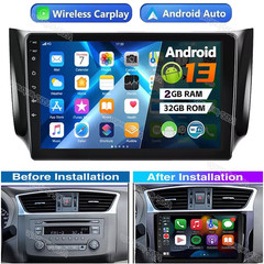 10.1” For Nissan Sentra 2012-2016 Android 13 GPS Navi Radio Car Stereo Player