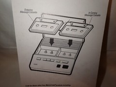Answering Machine Cassette Tape Outgoing Message Recoton T58 30 Second Lot of 2