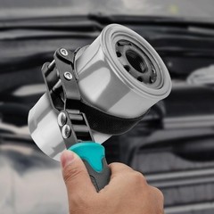 Anti-Slip Small Swivel Oil Filter Wrench, Oil Filter Removal Tool Fits Filters 2
