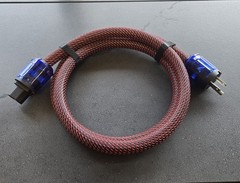 High Current Audio Power Cable – 10AWG 5N OCC Copper – 1.5m– US C13. Brand New.