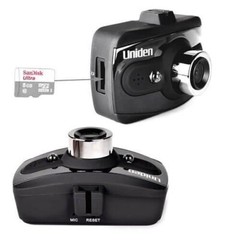Dash Cam 120° Front View Camera Plug And Play 1080p HD Pro Auto Car Truck Uniden