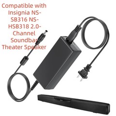 AC Adapter For Insignia NS-SB316 NS-HSB318 2.0-Channel Soundbar Theater Speaker