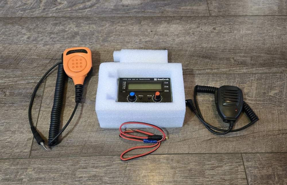 HamGeek uSDX SDR QRP HF Transceiver Bluetooth LCD Screen SSB CW FT8 AM FM