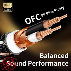 YYTCG 1m RCA to 3.5mm audio cable, 15 AWG OFC, gold plug