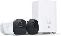 eufy eufyCam 2 Pro Wireless Home Outdoor Security System 2K 2-Cam Kit |Refurbish