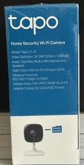 TP-Link Tapo C110 Indoor Home Security Wi-Fi Camera 2K Resolution 2 Ways Audio