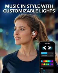 Soundcore V20i Open-Ear Headphones Adjustable Ear Hook Sports Earbuds 36Hr Play