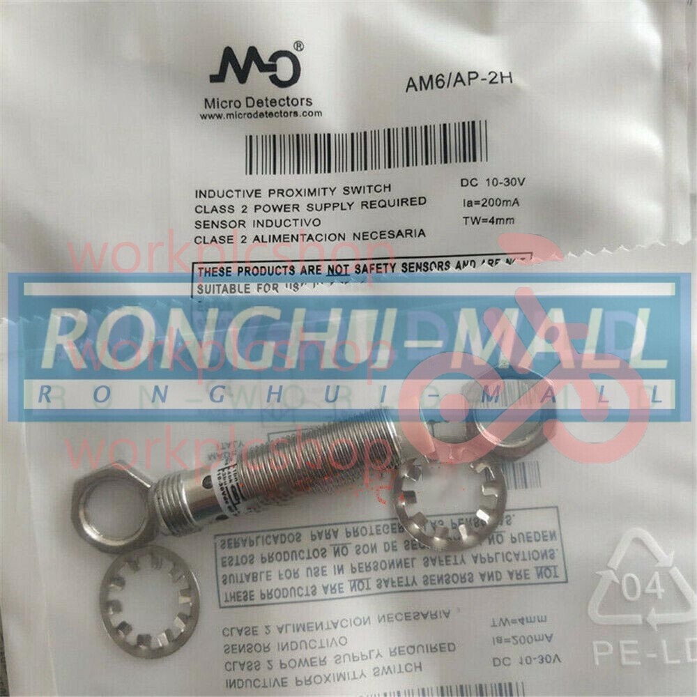 1PCS New For Micro Detectors AM6/AP-2H 10-30VDC 200mA 4mm Proximity Switch